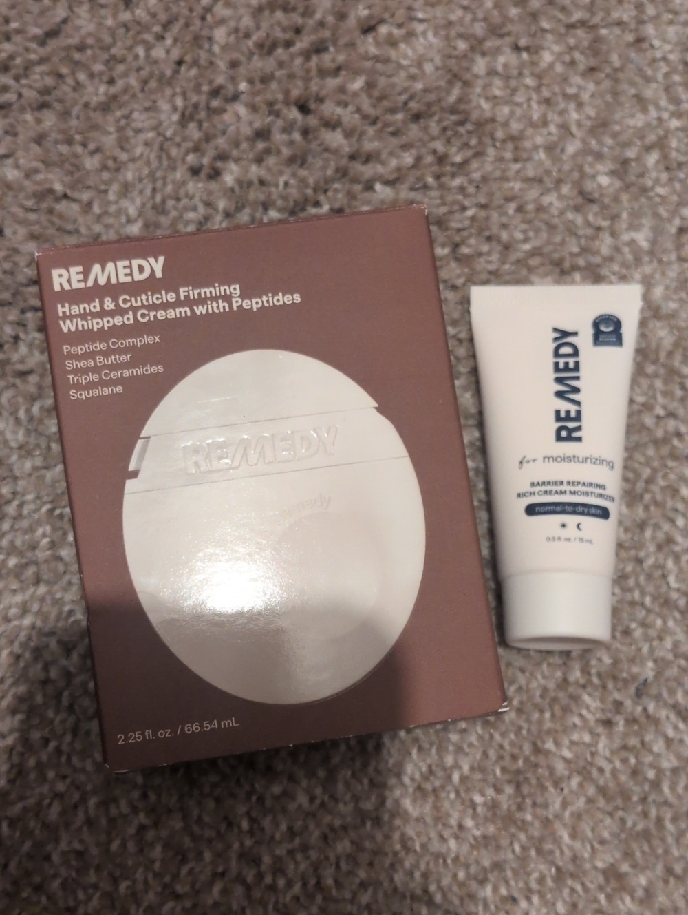 Remedy Hand & Cuticle Firming Whipped Cream And Barrier Repairing Cream
